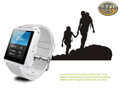 Original Bluetooth Smart <font><b>Watch</b></font> U8 Smartwatch U <font><b>Watch</b></font> For iOS iPhone Samsung Sony Huawei Xiaomi Android Phones Good as GT08 DZ09